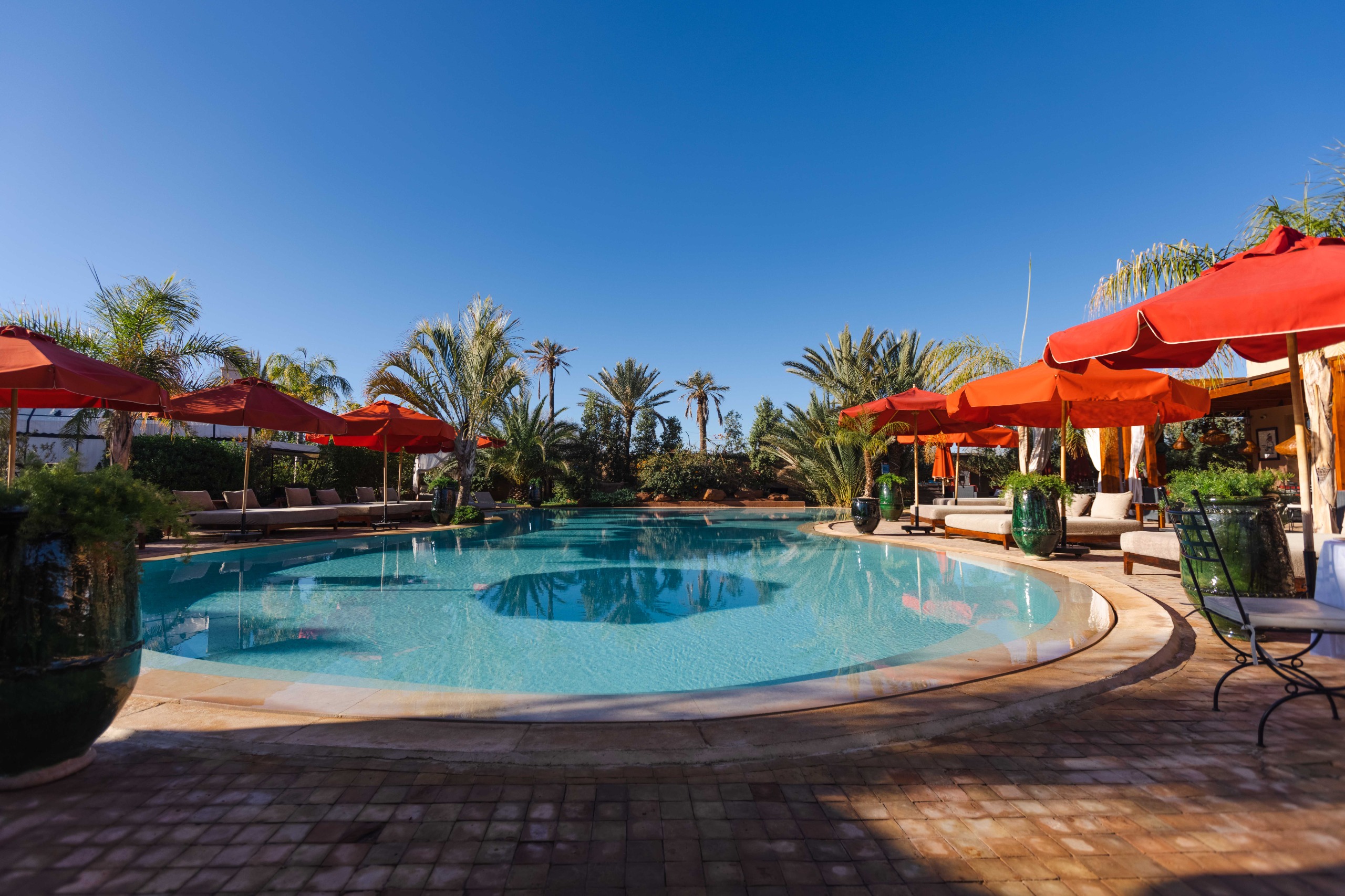 Pool Day Pass Marrakech lunch experience